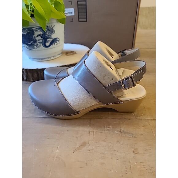 Dansko Womens Kristy Mary Jane Leather Sandals Clog Shoe Sz 41 EU‎ NEW no Box - Picture 4 of 5